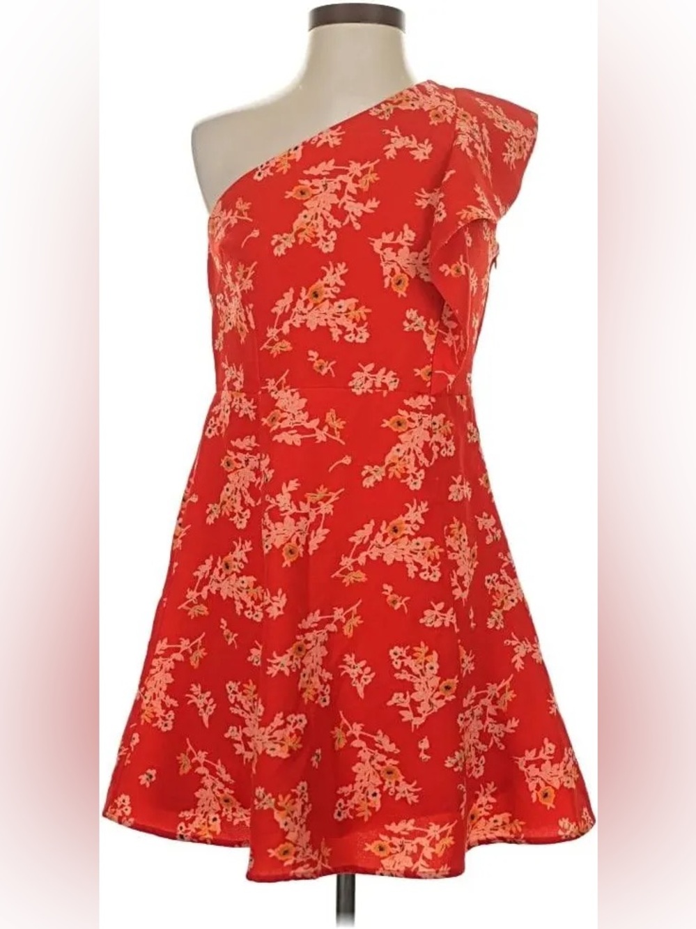 19 Cooper One-Shoulder Cocktail Dress